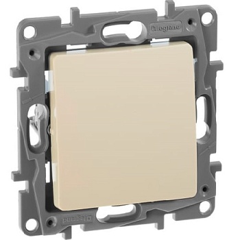 Выкл. 1кл слон.кость ETIKA