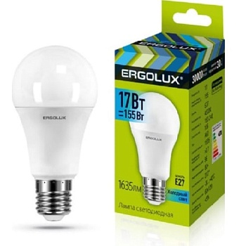 Лампа ERGOLUX диод. LED17 E27 17вт К4 (845)