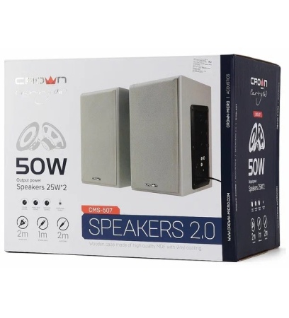 3. Акустическая система 2.0 CROWN CMS-507