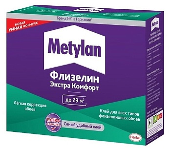 Клей обойный Метилан Флизелин Экстра Комфорт, 200 г