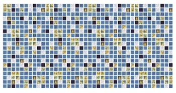 Панель ПВХ ГРЕЙС 955х480 Мозаика Атлантида