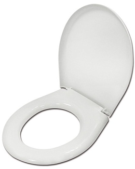 Сиденье д/унитаза УНИВЕРСАЛ белое