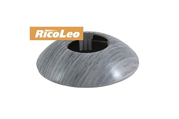 Розетта напольная d20 2шт/уп 102 Ольха серая