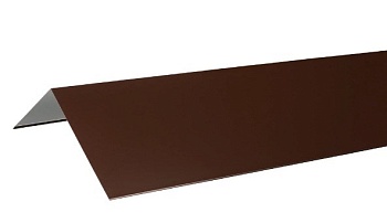 Конек 200х200 RAL8017 (L 2м)