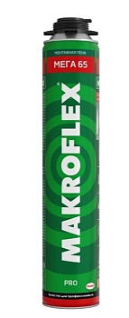Пена монтажная проф с увеличенным выходом Makroflex Мега 65 PRO 3003346, 850 мл