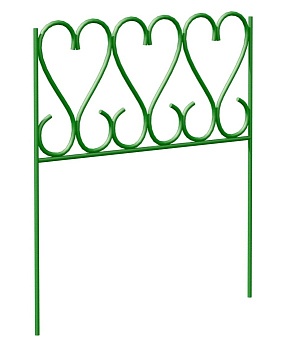 Заборчик Романтик, комплект 5секц.80х100см