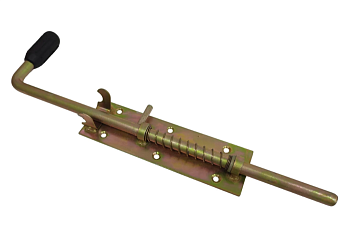 Засов СКОБЯНОЙ с пружиной L-500