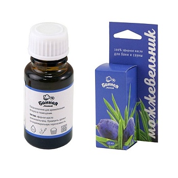 Масло эфирное "Можевельник" 15мл Банная линия