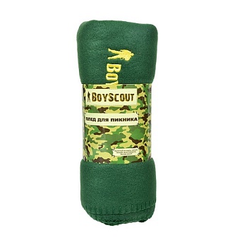 Плед для пикника BOYSCOUT 150х130 см флисовый 61060