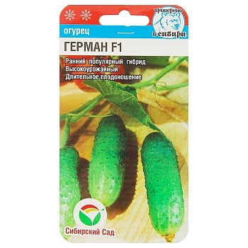 Огурец Герман Сиб.Сад