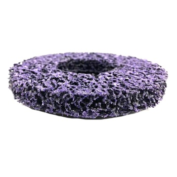 Диск зачистной полимерный, 125х22 мм №412 пурпурный ПрофОстнаска