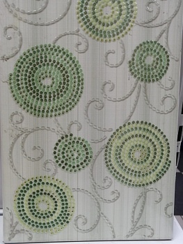 Декор Ореrа 20х30 св-зеленый СЕRASАNIТ