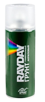 Грунт акриловый аэрозольный Rayday RD-003, 520 мл, серый