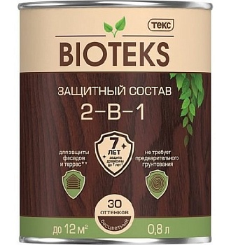 Защитное средство БИОТЕКС РЯБИНА 0,8л 2в1