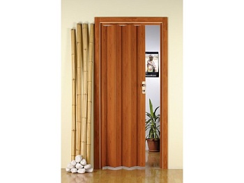 Дверь-гармошка гл. Ольха 0,84*2,05