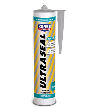 Герметик силик. KRASS Ultraseal нейтральн.белый 260мл
