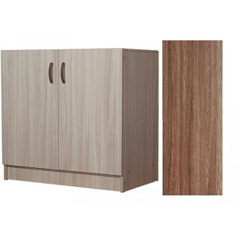 Тумба с дверцами 60х80 "Шимо темный" (комплект)