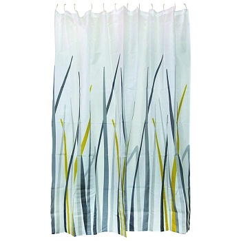 Штора для ванной 180*180см полиэстер  "Рыжий кот" SC-PE-27