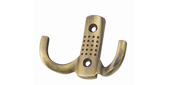 Крючок 2-х рожковый Gamet WP12 , бронза