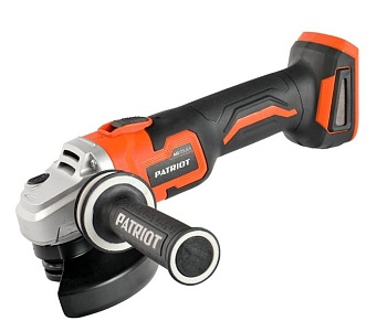 УШМ PATRIOT аккумуляторная AG125ммUES (без аккумулятора и без зарядного устройства)