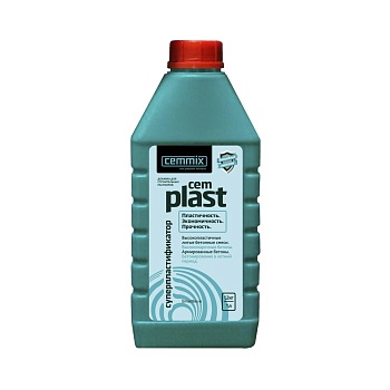 Добавка в цемент ПЛАСТИФИКАТОР CEMPLAST 1л