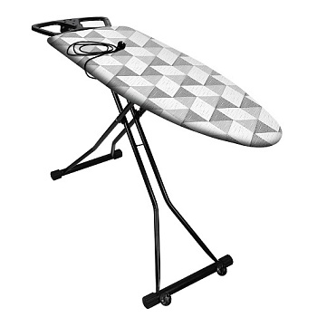 Доска глад. NIKA SPORT NS/6 со штрихами 1220х420мм, ЭС, колеса