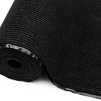 Дорожка влаговпит. "Ребристый" 1,2*15м черный