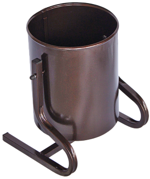 Урна металлическая круглая 18л