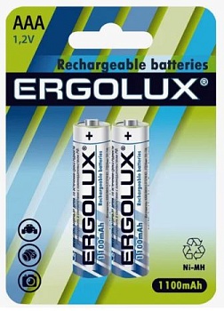 Аккумулятор  R03 Ergolux 1100mAh