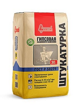 Штукатурка гипсовая машинного нанесения 30кг (Старатели)/50 
