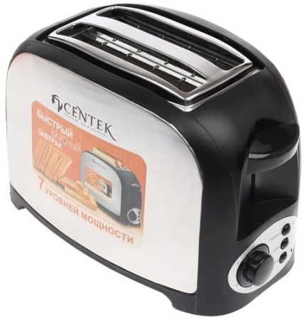 1. Тостер Centek СТ-1421 (черный)