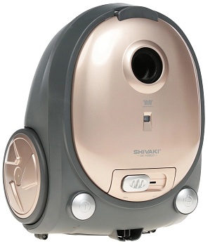 Пылесос SHIVAKI SVC-1438 GLD 1400Вт,2,5л,телескопическая трубка