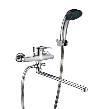 Смеситель д/ванны  ПСМ-521-К/017 длин. излив "ПРОФСАН"