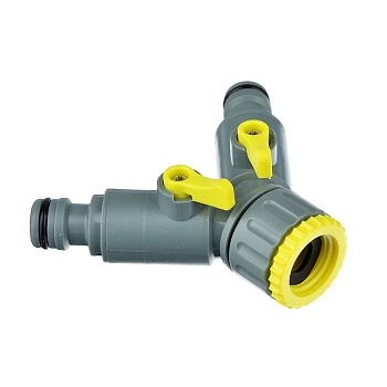 Развитвитель на 2-ве линии 3/4, -1/2,штуцерн., регулируем.