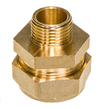 Муфта обжимная латунная разъемная 20х1/2" EF ВР,Stahlmann, SSFL2001/2BEF 2217156