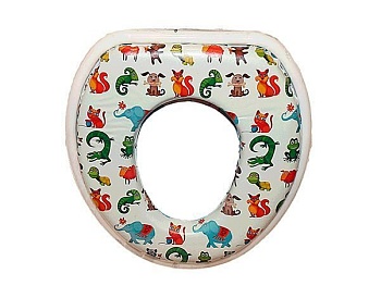 Сиденье для унитаза детское мягкое без ручек