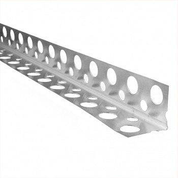 Профиль Угловой штукатурный перф. оцинк. 25х25х3м