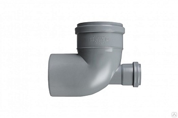 Колено с отводом 110*50*90 сзади