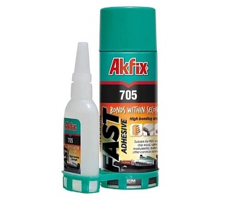 Клей набор для склеивания Akfix 705 (В50 гр + 200 мл) AN705_50