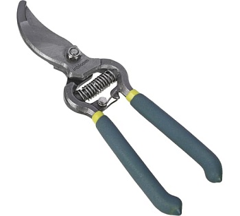 Секатор садовый 21см. антискол.покрытие, 45 сталь