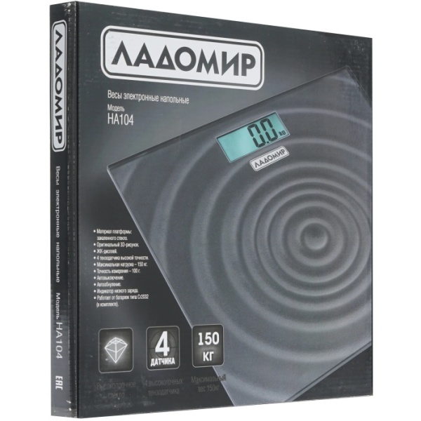 3. Весы напольные Ладомир НА 104