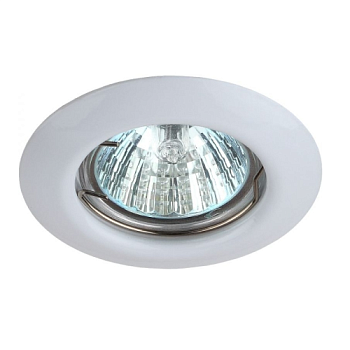 Светильник точечный ST3 WH штампован. MR16 12В 50Вт бел.