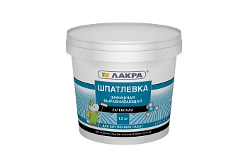 Шпатлевка латексная финишная 1,5кг для ГКЛ