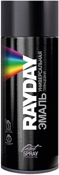 Краска аэрозольная акриловая Kudo KU-A9005, глянцевая, 520 мл, RAL 9005, черная