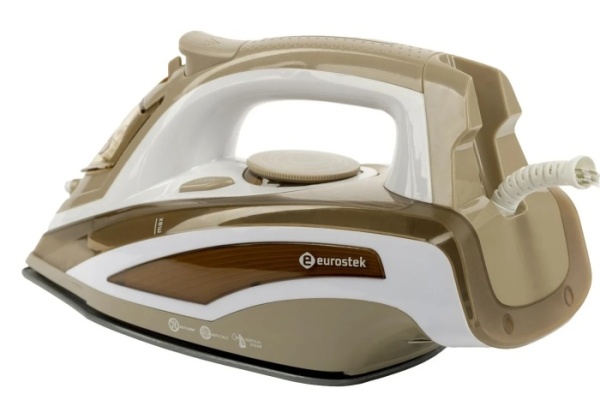 2. Утюг EUROSTEK EEI-2602 2,6кВт,430мл,керам.подошва