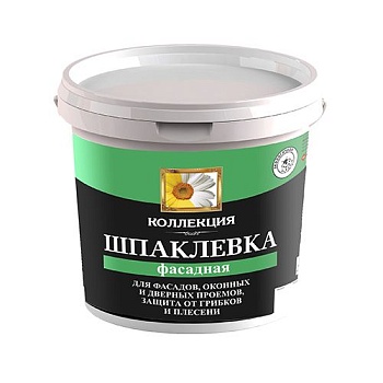Шпатлевка фасадная 1,5кг КОЛЛЕКЦИЯ