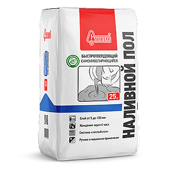 Наливной пол 25кг Быстротвердеющий (Старатели)/63