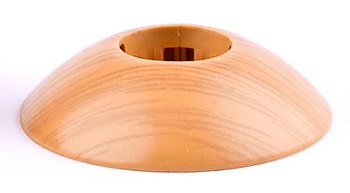 Розетта напольная d26 2шт/уп Дуб светлый