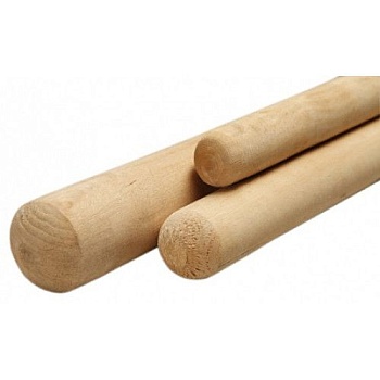 Черенок д/пласт. лопаты с  д.32*1000 дер. V ручка