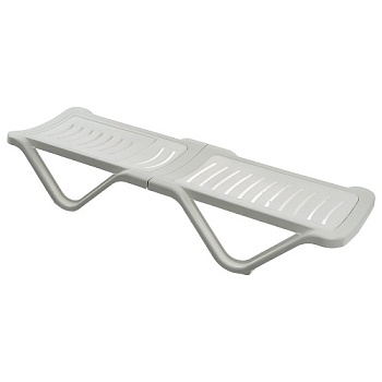 Шезлонг ЭКОНОМ 192х62х32 М5717